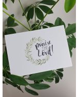 270057 Praise the Lord - Postkarte