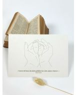 Postkarte - Kunstvoll hast du mich gebildet (Einzelkarte)