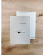 Postkarte- Ich bete für Dich - Motiv Blume (Einzelkarte)