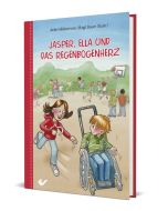 Jasper, Ella und das Regenbogenherz, Anke Hillebrenner, Birgit Bauer (Illustr.)