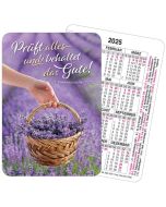 Spielkartenkalender 'Prüft alles und behaltet das Gute! 1. Thessalonicher 5,21'