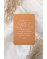 Postkarte - Der Herr segne dich (Einzelkarte)