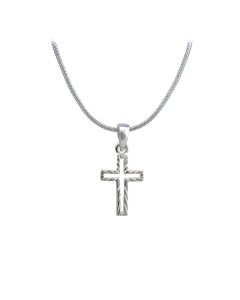 Halskette "Kreuz" silber