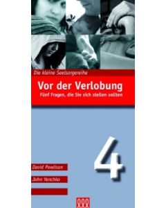 David Powlison & John Yenchko - Vor der Verlobung (3L Verlag) - Cover 2D