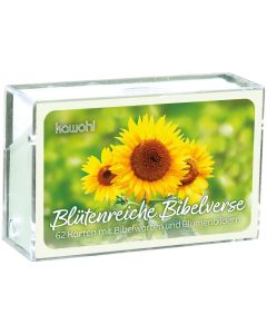Blütenreiche Bibelverse (Karten-Box)