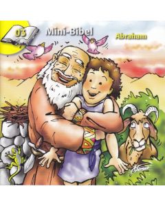 Markus Hottiger - Die Mini-Bibel 03 - Abraham (Adonia) - Cover 2D mit Illustrationen von Claudia Kündig