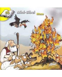 Markus Hottiger - Mini-Bibel 06: Mose (Adonia) - Cover 2D mit Illustrationen von Claudia Kündig