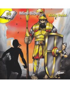 Markus Hottiger - Die Mini-Bibel 08 - König David (Adonia) - Cover 2D mit Illustrationen von Claudia Kündig