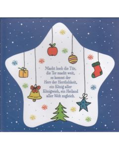Weihnachtsteller - Stern