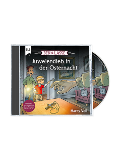 Harry Voß - Ben & Lasse - Juwelendieb in der Osternacht (BLB) - Cover 2D mit CD