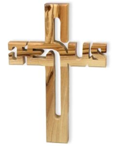 Holzkreuz "Jesus"