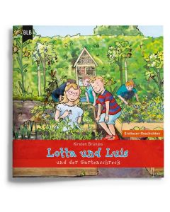 Kirsten Brünjes - Lotta und Luis und der Gartenschreck (BLB) - Cover 3D