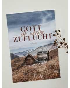 270083 Postkarte Gott ist unsere Zuflucht| CB Buchshop