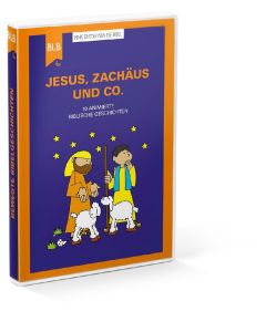 Minis entdecken die Bibel: Jesus, Zachäus und Co. (BLB) - Cover 3D