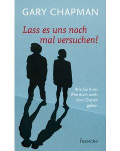 ARTIKELNUMMER: 331575000  ISBN/EAN: 9783868275759
Lass es uns noch mal versuchen!
Wie Sie Ihrer Ehe doch noch eine Chance geben
Gary Chapman
CB-Buchshop Cover