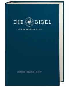 Luther 2017 Gemeindebibel mit Apokryphen blau