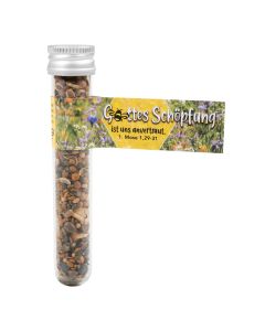 Gottes Schöpfung - Bienenwiesen-Samenmischung im Reagenzglas