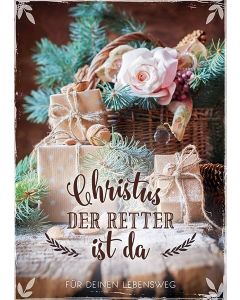Grußheft "Christus der Retter ist da"