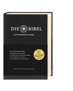 Lutherbibel - Großausgabe, schwarz