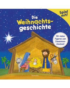 Die Weihnachtsgeschichte - Spiel mit! (francke) - Cover 2D - Kathrin Arlt (Übersetzung)