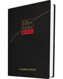 Elberfelder Bibel in großer Schrift - Leder | CB-Buchshop