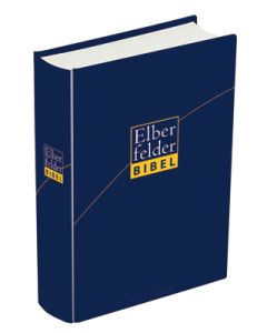 Elberfelder Bibel - Taschenausgabe Skivertex blau