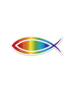 Autoaufkleber 'Regenbogenfisch'