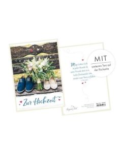 Faltkarte - Zur Hochzeit