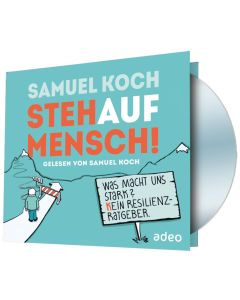Samuel Koch - StehaufMensch! - Hörbuch (adeo) - Cover 3D
