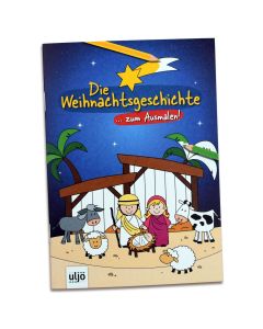 Malheft - Die Weihnachtsgeschichte