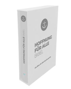 Hoffnung für alle "White Hope Geschenkbibel" - Großformat