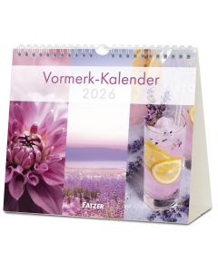 Vormerk-Kalender mit Sinnsprüchen 2026