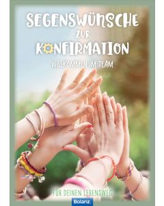 Grußheft "Segenswünsche zur Konfirmation"
