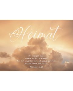 Postkarte Heimat 12 Ex.