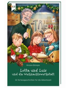 Kirsten Brünjes - Lotta und Luis und die Weihnachtswerkstatt (BLB) - Cover 3D