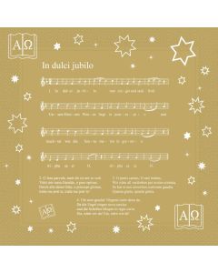 Weihnachtsserviette "In dulci jubilo"