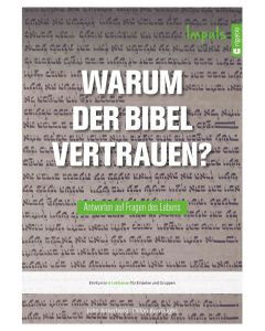 Warum der Bibel vertrauen? - Burroughs / Ankerberg | CB-Buchshop