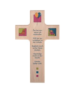 Holzkreuz "Dankesgebet"