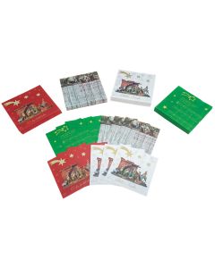 Weihnachtsserviette "Lieder"- Set