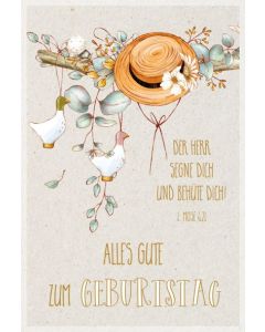 Faltkarte "Alles Gute zum Geburtstag"