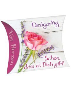 Schafmilchseife Herz "Einzigartig"