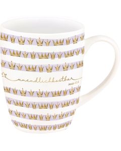 Tasse "unendlich kostbar" (Gold-Edition)