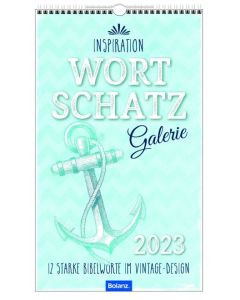 Inspiration Wortschatzgalerie 2023 - Posterkalender