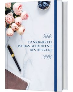 Notizbuch "Dankbarkeit ist das Gedächtnis des Herzens"