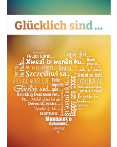 Glücklich sind ... - Deutsch (Herz-Version)