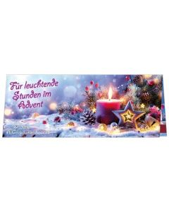 Streichholz-Adventskalender "Für leuchtende Stunden"
