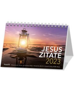 Jesus Zitate 2023 - Aufstellkalender