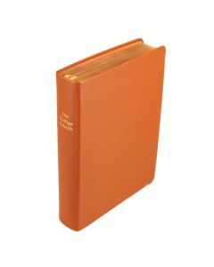 Schreibrandbibel, kleinere Ausgabe, Rindleder, hellbraun, Rotgoldschnitt | CB-Buchshop | 257165000
