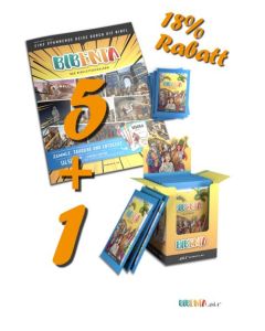 Bibenta - Bibelstickeralbum + Dispenser (5er Pack)