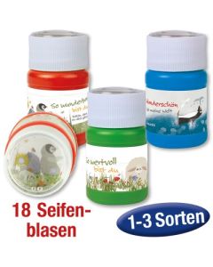 Spar-Paket: Seifenblasen mit Geduldspiel